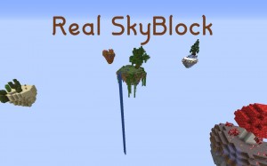 Herunterladen Real SkyBlock zum Minecraft 1.16.5