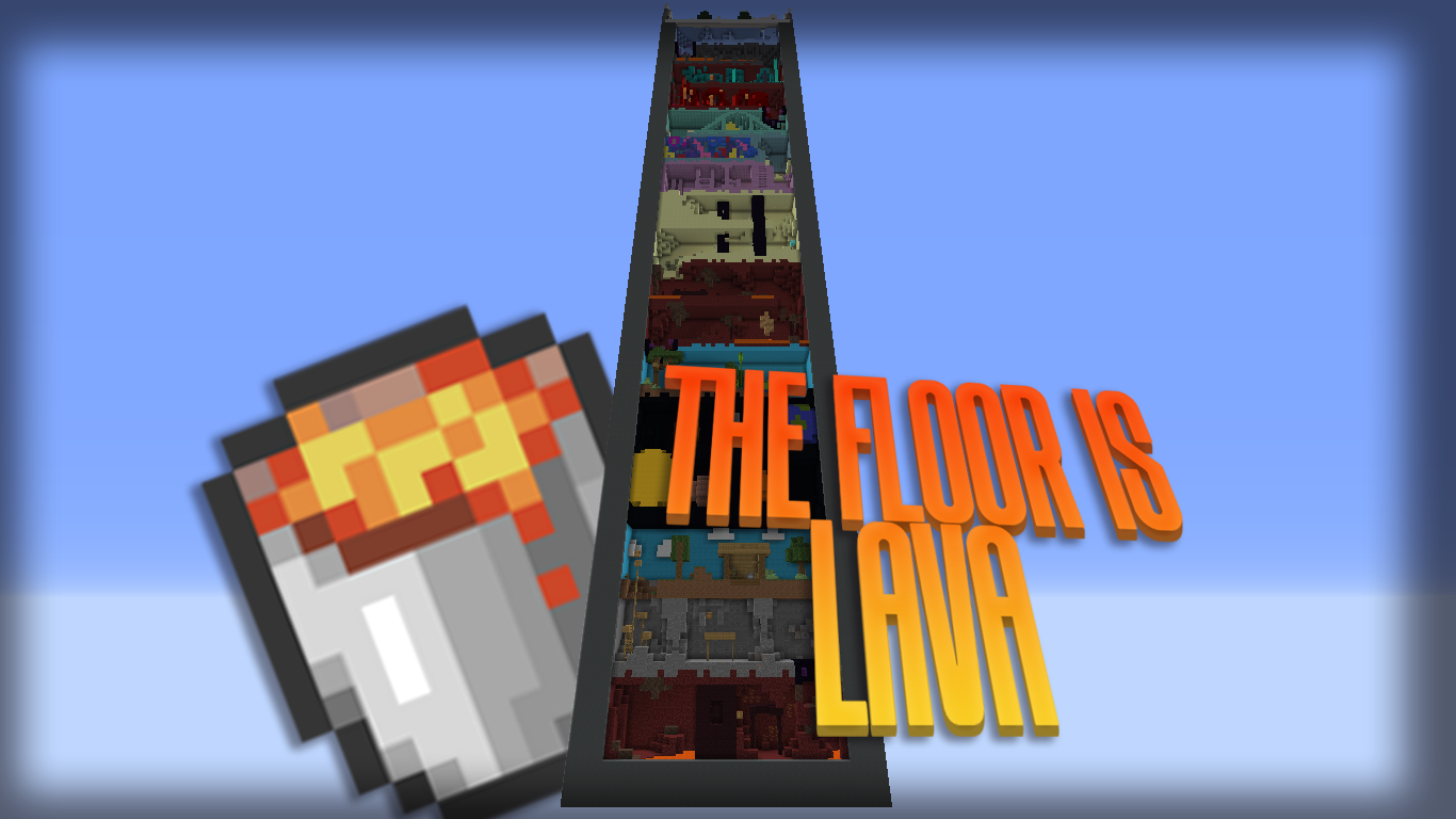 Herunterladen The Floor Is Lava zum Minecraft 1.16.5