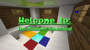 Herunterladen The Minigame Gameshow zum Minecraft 1.17.1