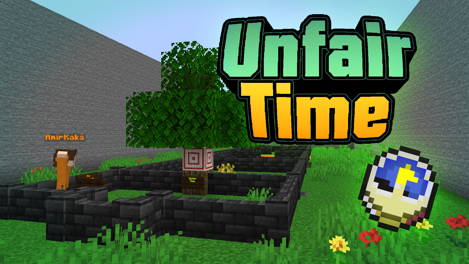 Herunterladen Unfair Time zum Minecraft 1.17