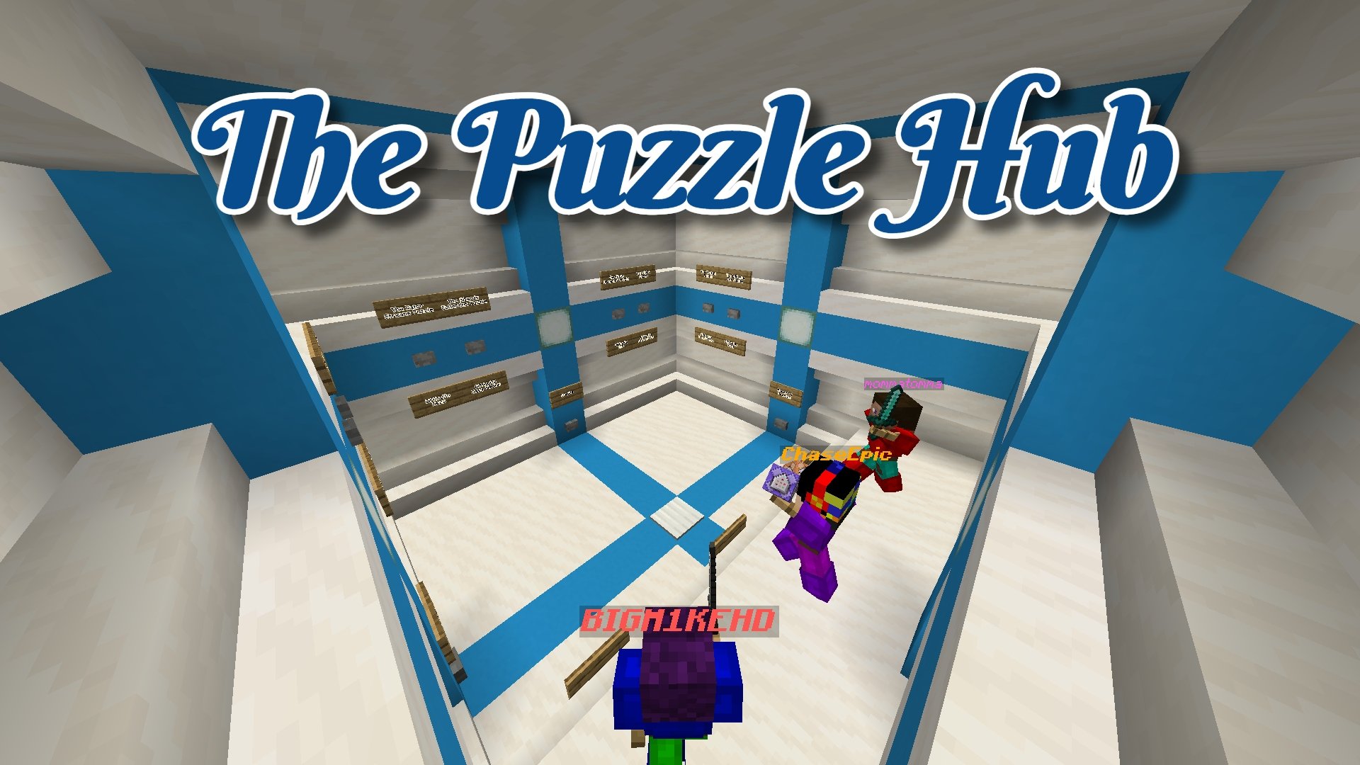 Herunterladen The Puzzle Hub zum Minecraft 1.17