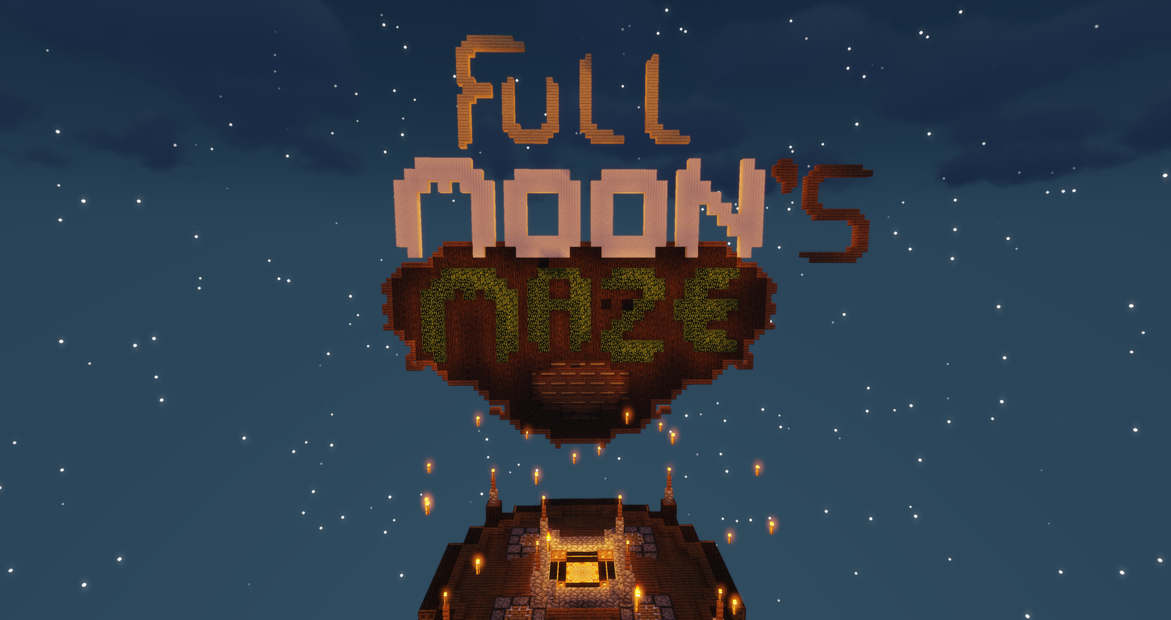 Herunterladen Full Moon Maze zum Minecraft 1.12.2