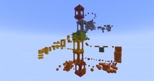 Herunterladen Color Tower zum Minecraft 1.17.1