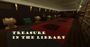 Herunterladen Treasure in the Library zum Minecraft 1.15.2