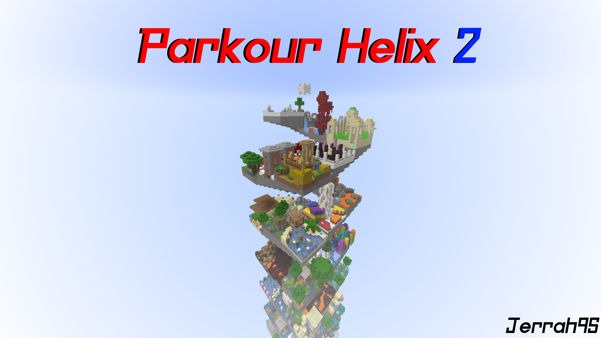 Herunterladen Parkour Helix 2 zum Minecraft 1.17.1