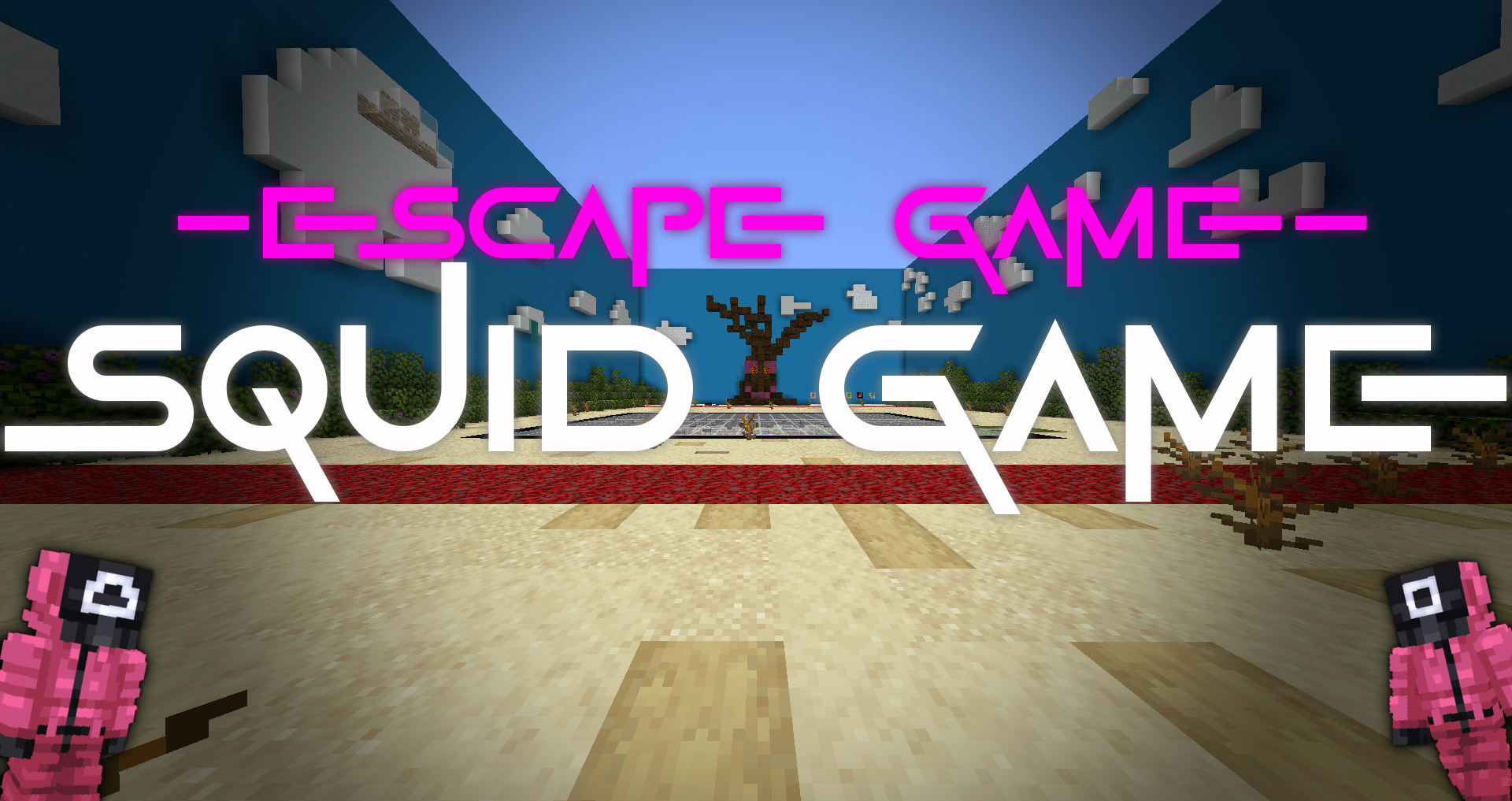 Herunterladen Escape The SquidGame zum Minecraft 1.17.1