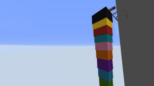 Herunterladen Rainbow Parkour (Dropper) zum Minecraft 1.12.2