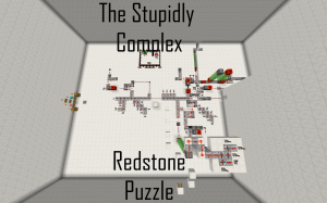 Herunterladen The Stupidly Complex Redstone Puzzle zum Minecraft 1.12.2