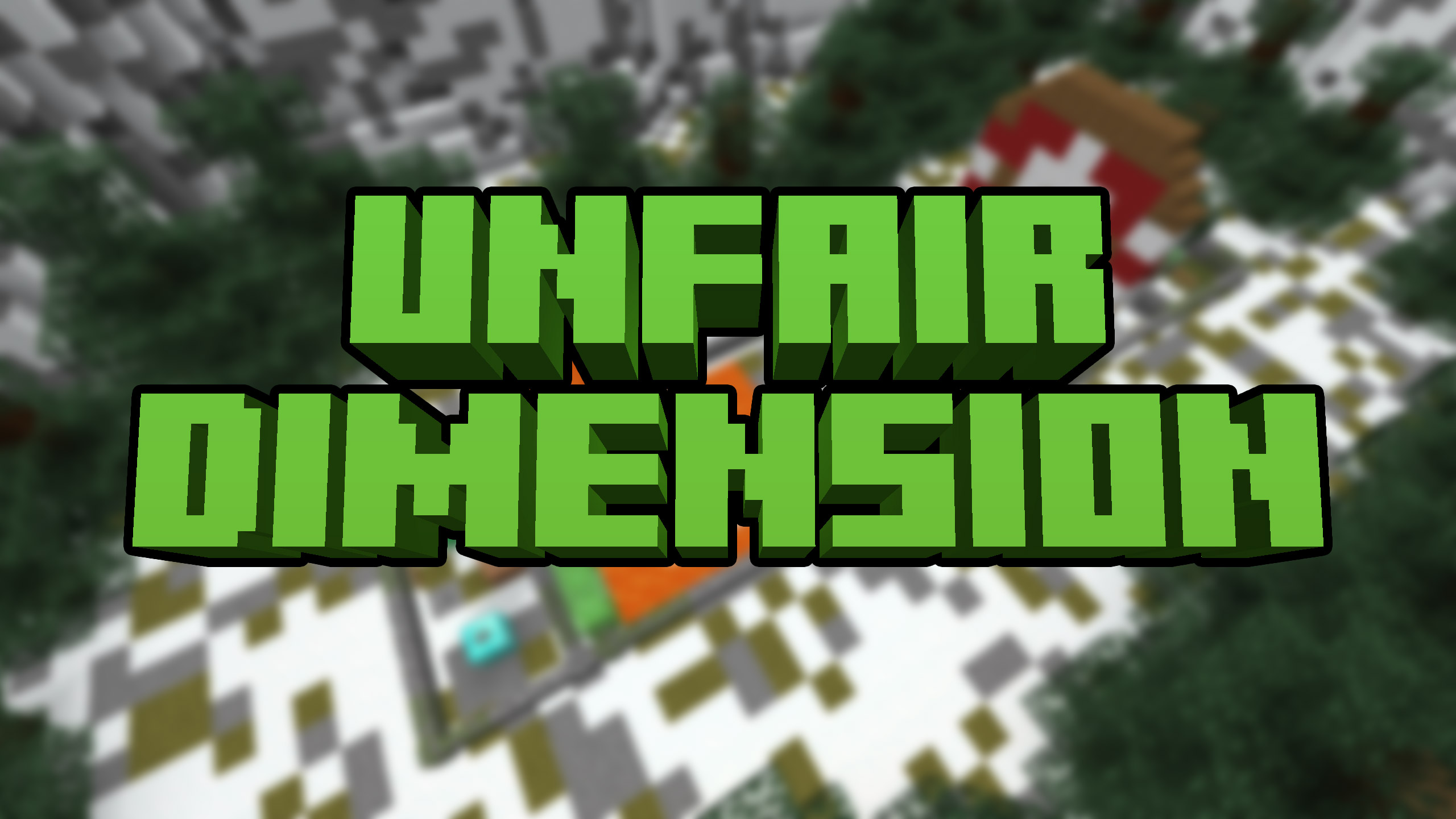 Herunterladen Unfair Dimension 1.0 zum Minecraft 1.19.2