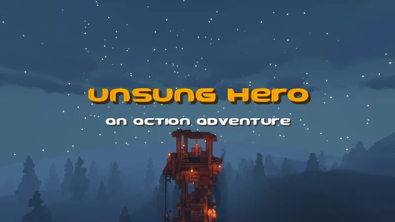 Herunterladen Unsung Hero 1.0 zum Minecraft 1.19.2