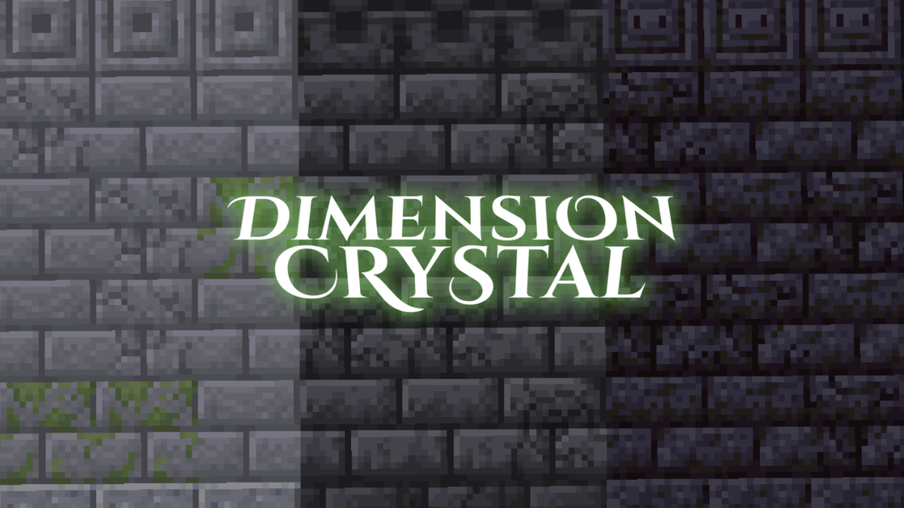 Herunterladen Dimension Crystal 1.0 zum Minecraft 1.19.2