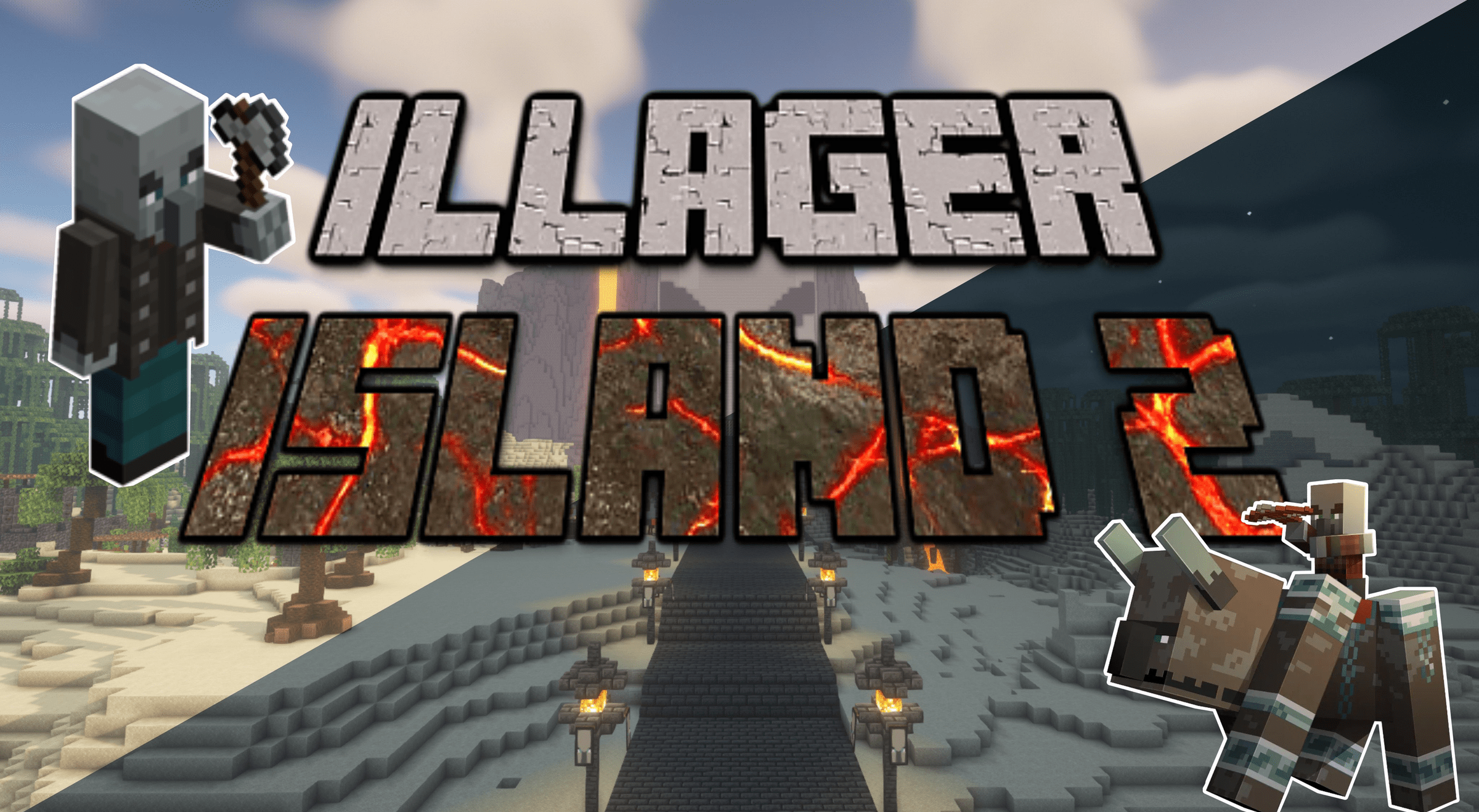 Herunterladen Illager Island II 1.0 zum Minecraft 1.19.2