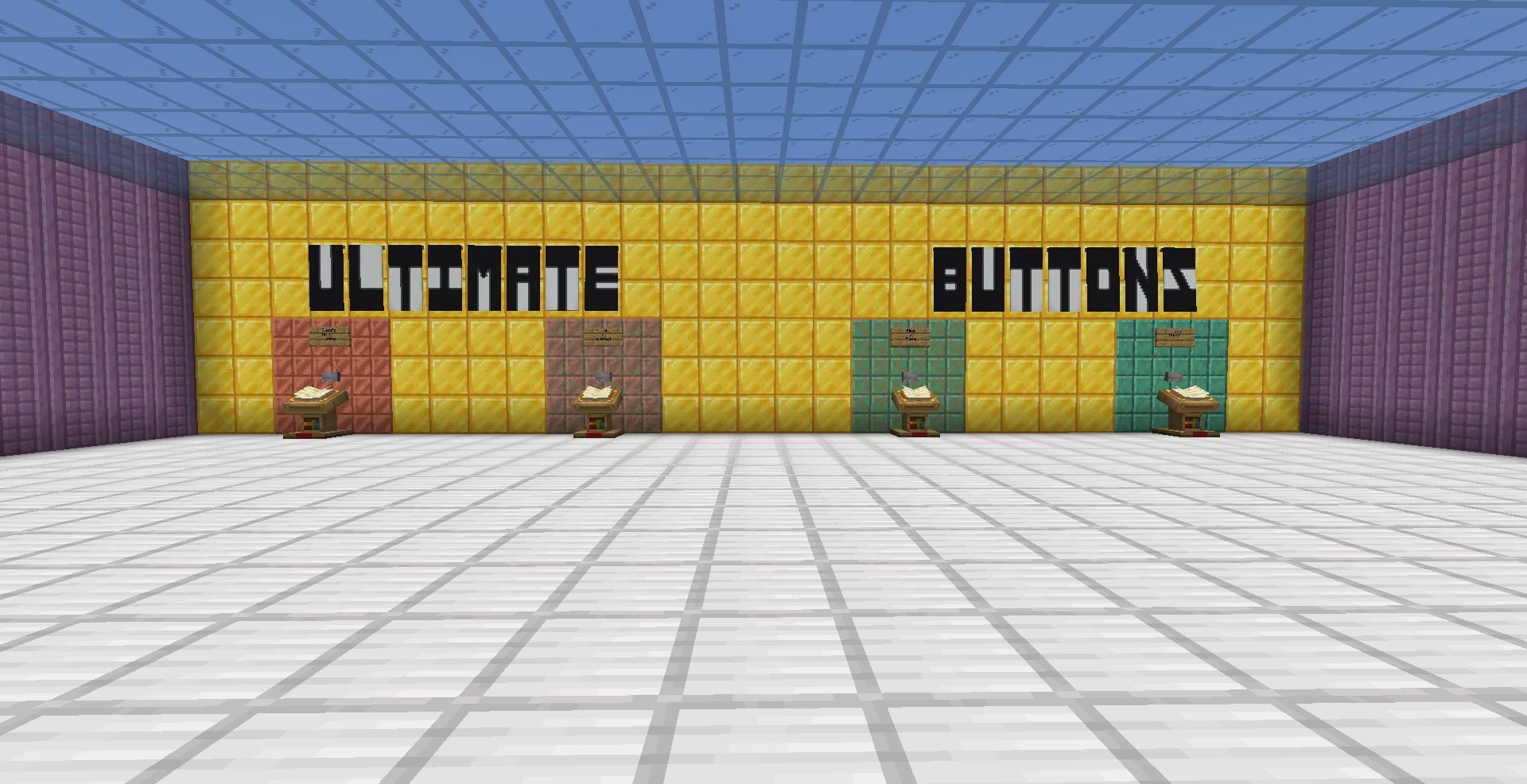 Herunterladen Ultimate Buttons 0.4 zum Minecraft 1.19.3