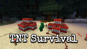 Herunterladen TNT Survival 1.0 zum Minecraft 1.19