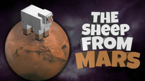Herunterladen The Sheep From Mars 1.0 zum Minecraft 1.17.1
