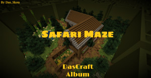 Herunterladen Safari Maze 1.0 zum Minecraft 1.19