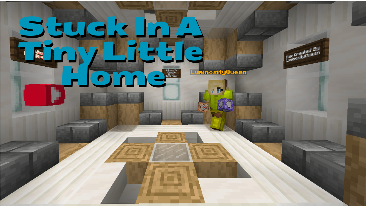 Herunterladen Stuck In A Tiny Little Home 1.1 zum Minecraft 1.18.1