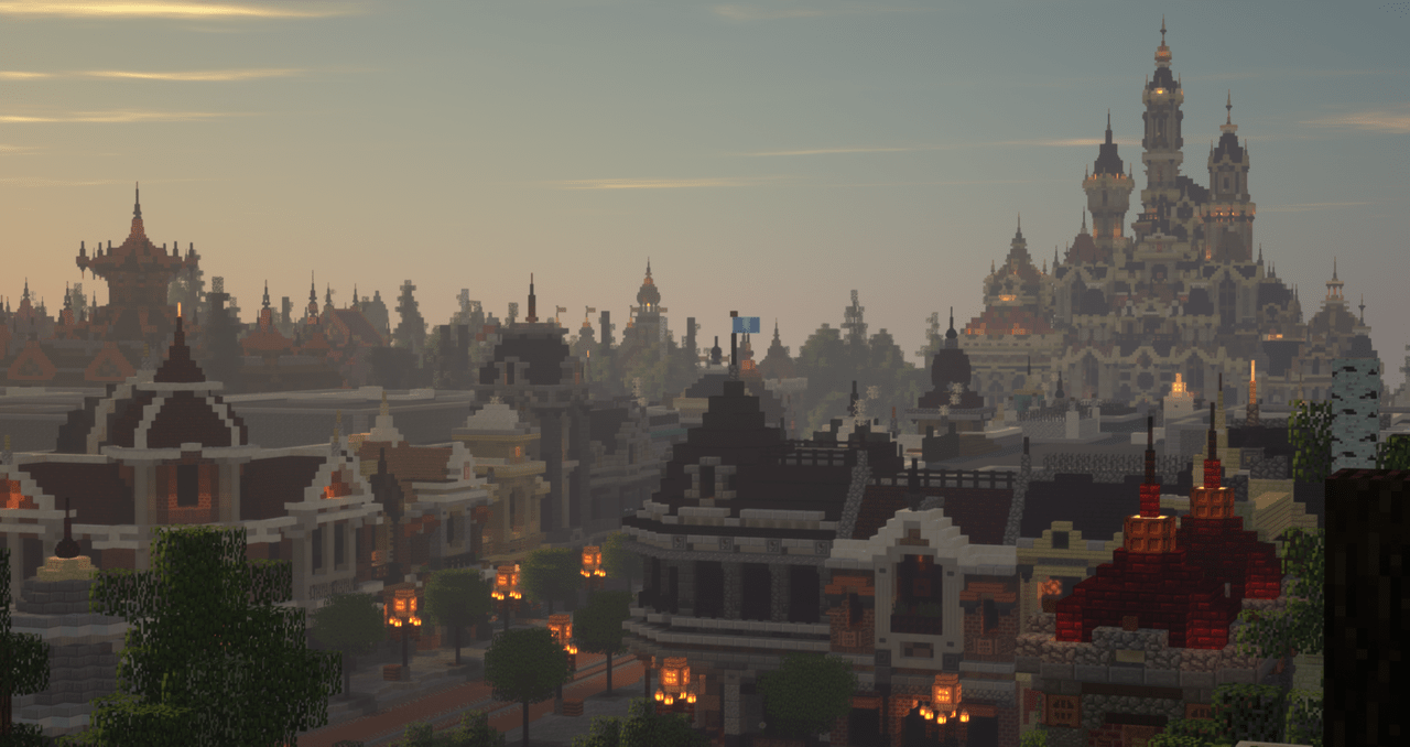 Herunterladen Valenturia Themepark 1.0 zum Minecraft 1.18.2