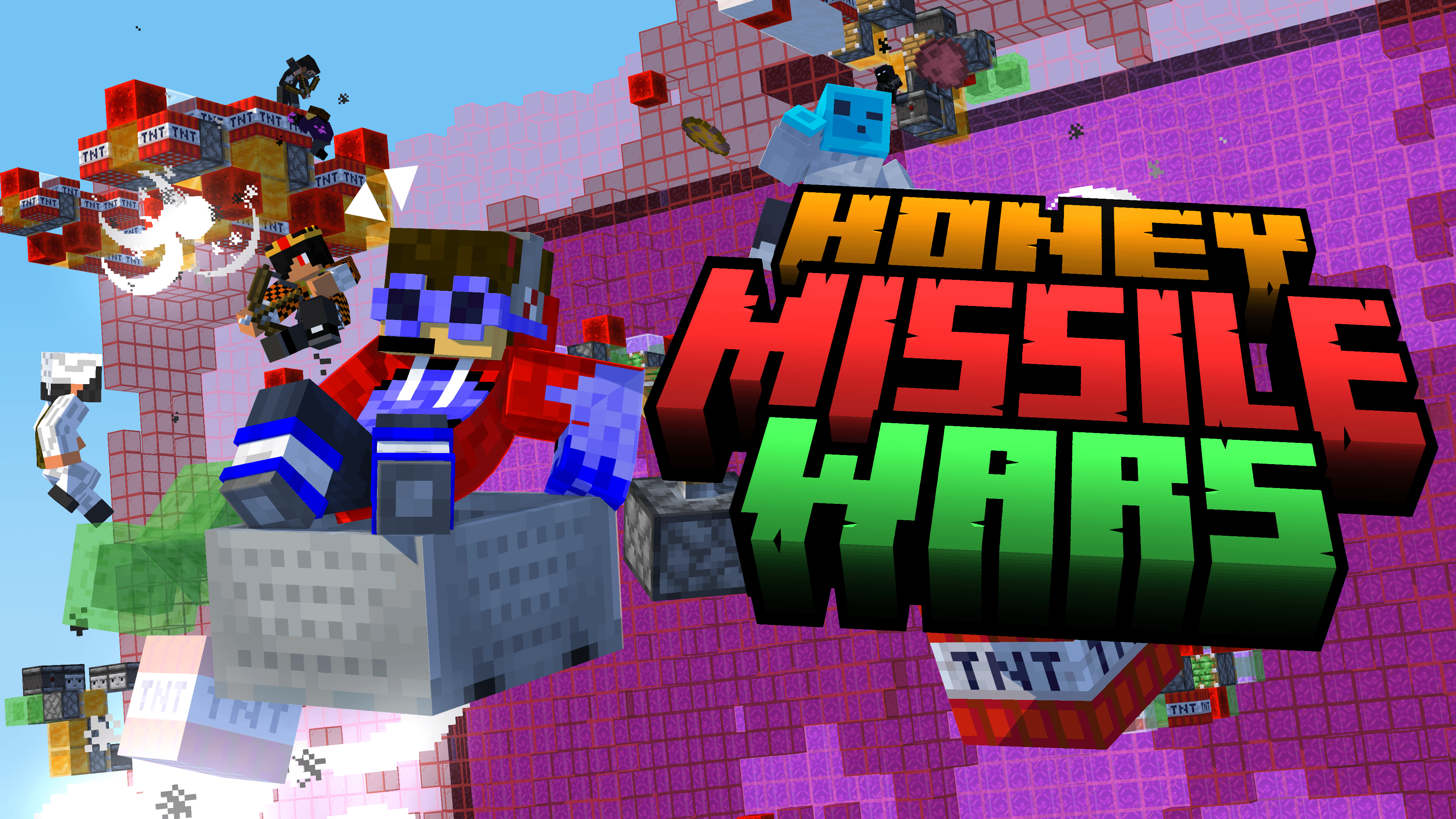 Herunterladen Honey Missile Wars 2.2 zum Minecraft 1.20.2