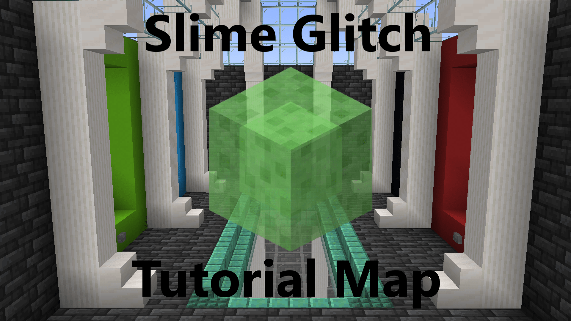 Herunterladen Slime Glitch Tutorial Map 1.0 zum Minecraft 1.18.2