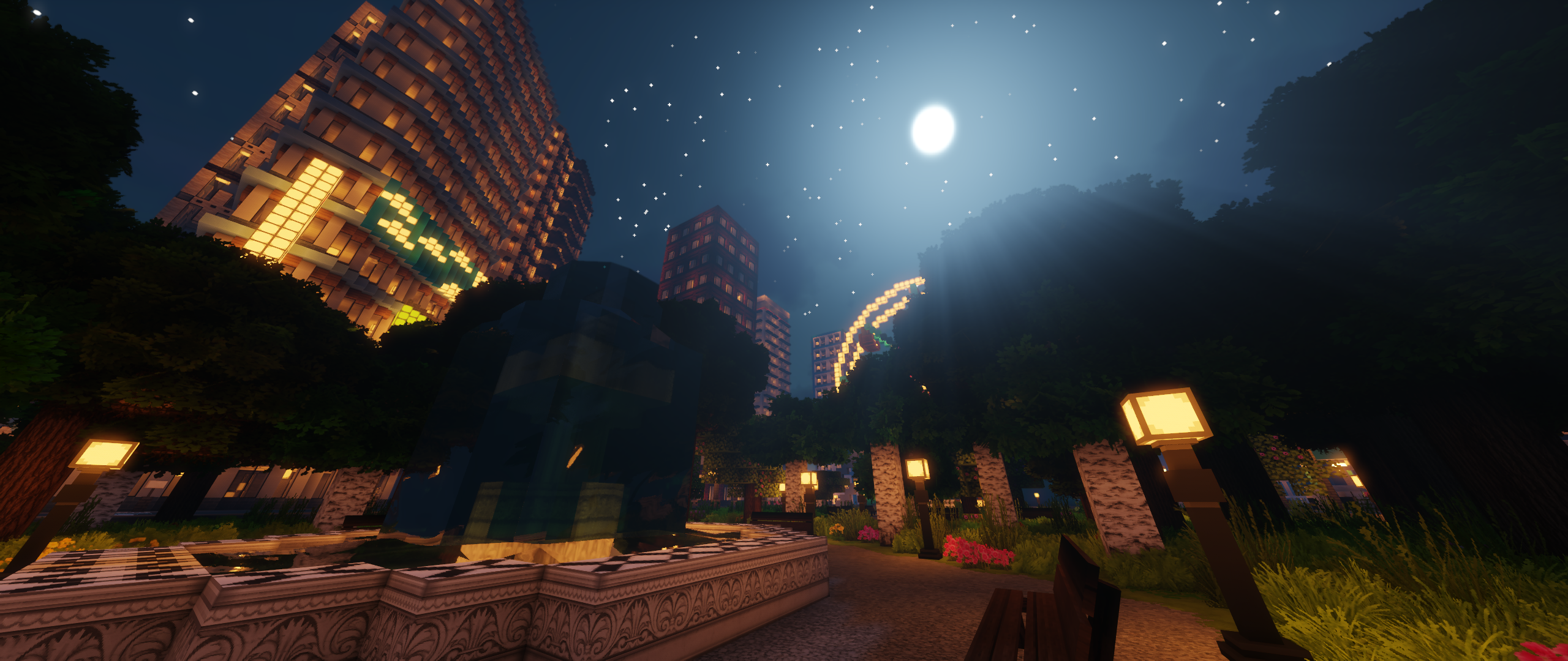 Herunterladen Liberty City 1.7 zum Minecraft 1.18.2