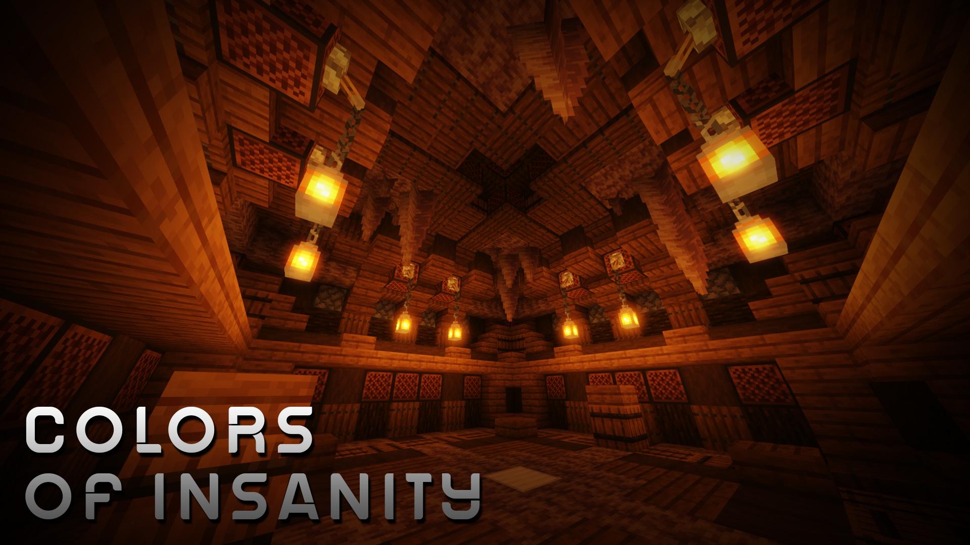 Herunterladen Colors of Insanity 1.1 zum Minecraft 1.18.2