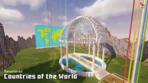 Herunterladen Countries of the World 1.0 zum Minecraft 1.18.1