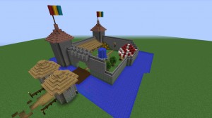 Herunterladen Find the Button: The Castle zum Minecraft 1.12.2