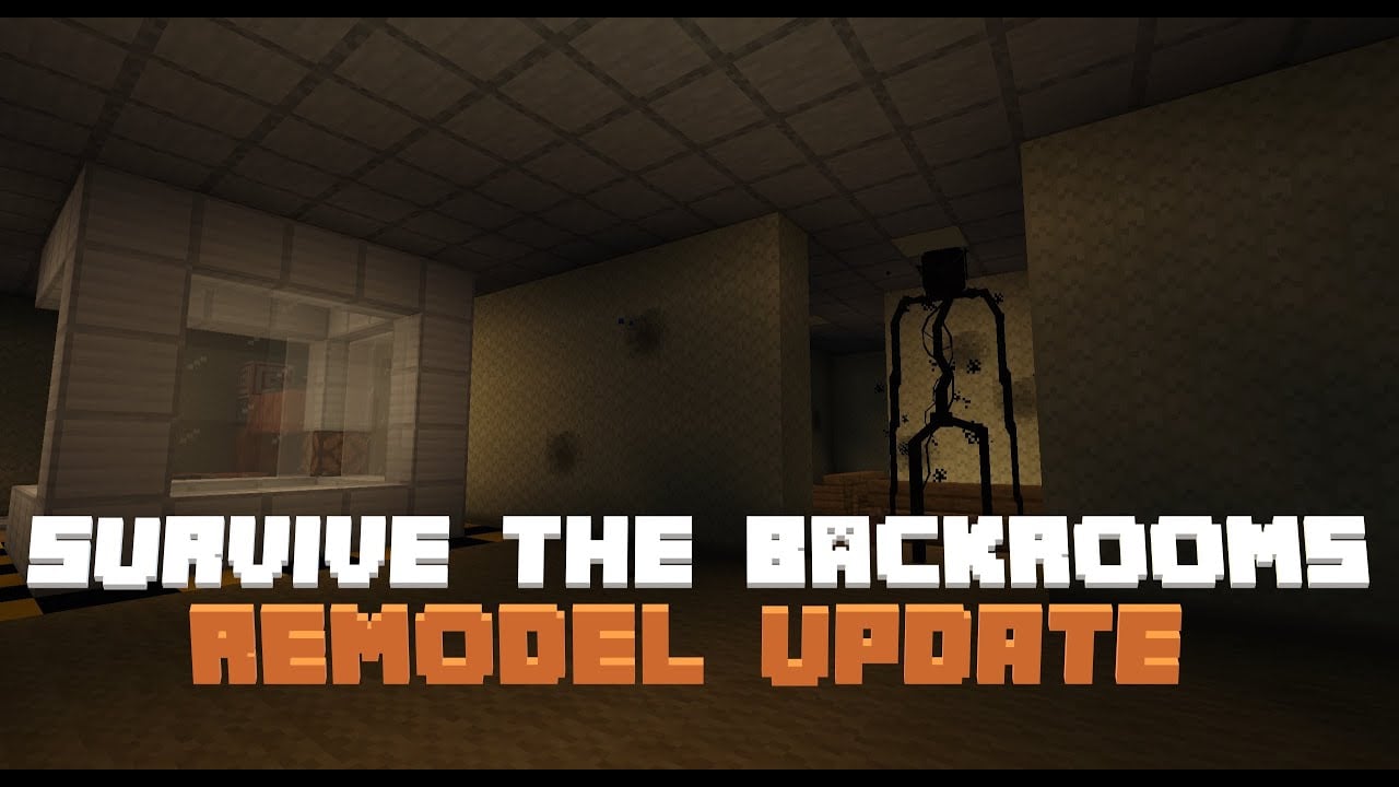 Herunterladen Survive the Backrooms 2.1 zum Minecraft 1.19.3