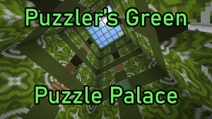 Herunterladen Puzzler's Green Puzzle Palace 1.0 zum Minecraft 1.18.1