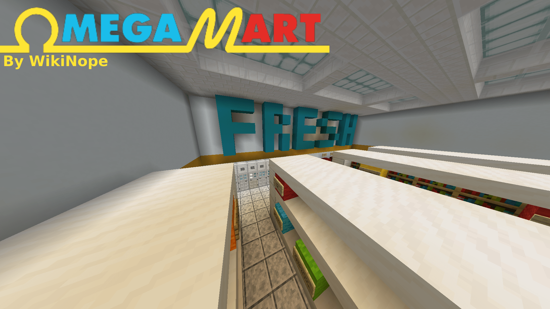 Herunterladen Omega Mart 1.0 zum Minecraft 1.18.1