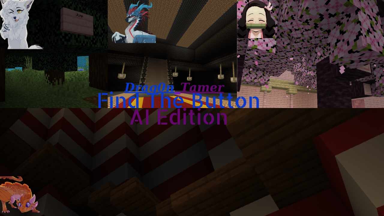 Herunterladen Find The Button: AI Edition 1.0 zum Minecraft 1.20.1