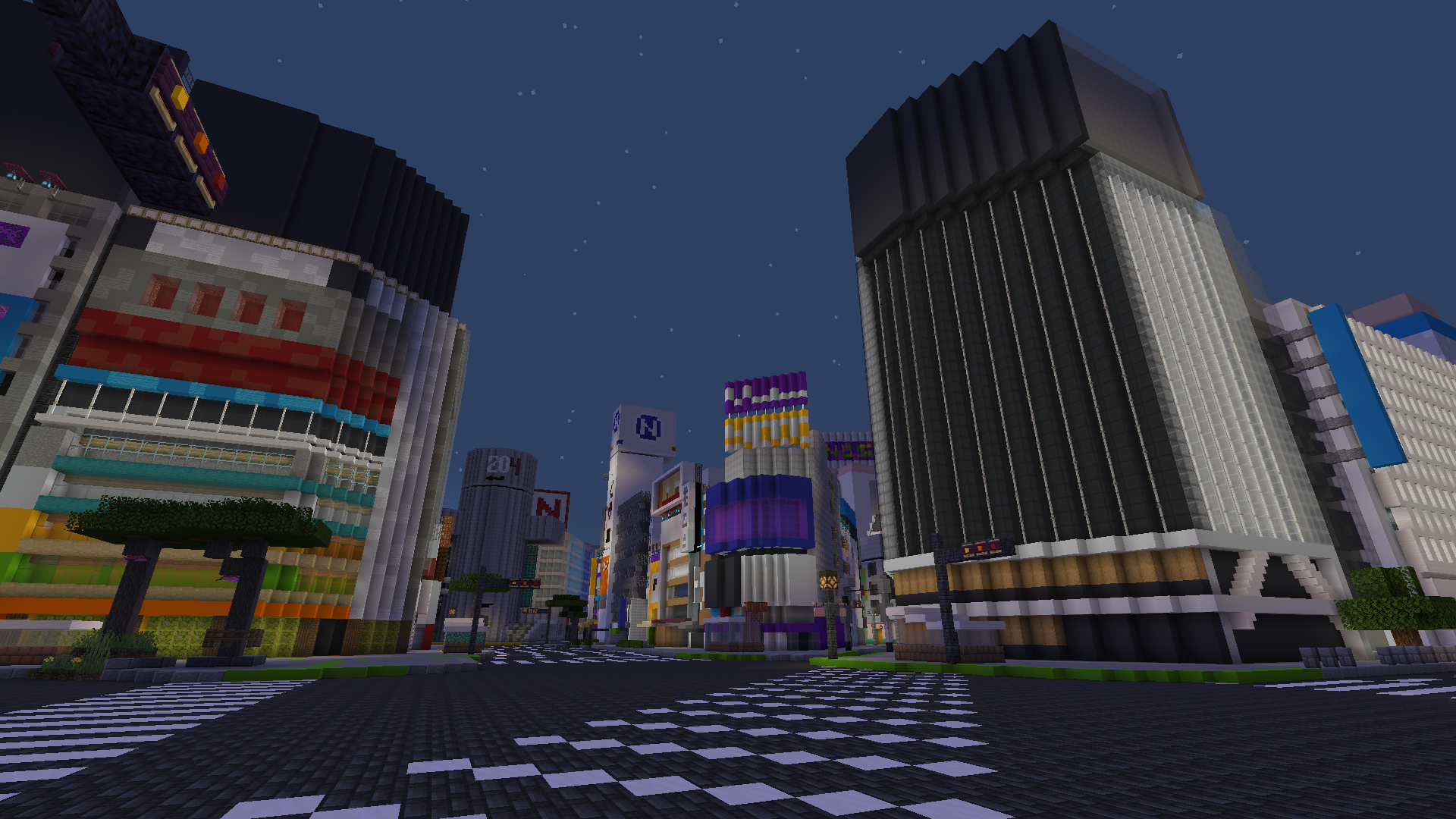 Herunterladen Shibuya Recreation. Sort of.... 1.0 zum Minecraft 1.20.2