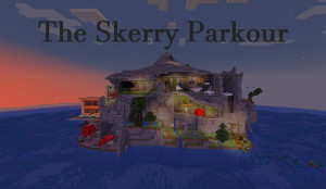 Herunterladen The Skerry Parkour 1.0 zum Minecraft 1.20.2