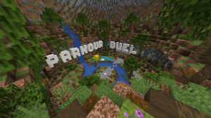 Herunterladen Parkour Duel 1.0 zum Minecraft 1.20.2