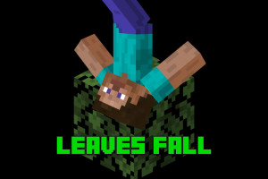Herunterladen LEAVES FALL 1.0 zum Minecraft 1.20