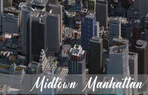 Herunterladen Midtown Manhattan, New York City 2.9 zum Minecraft 1.18.2