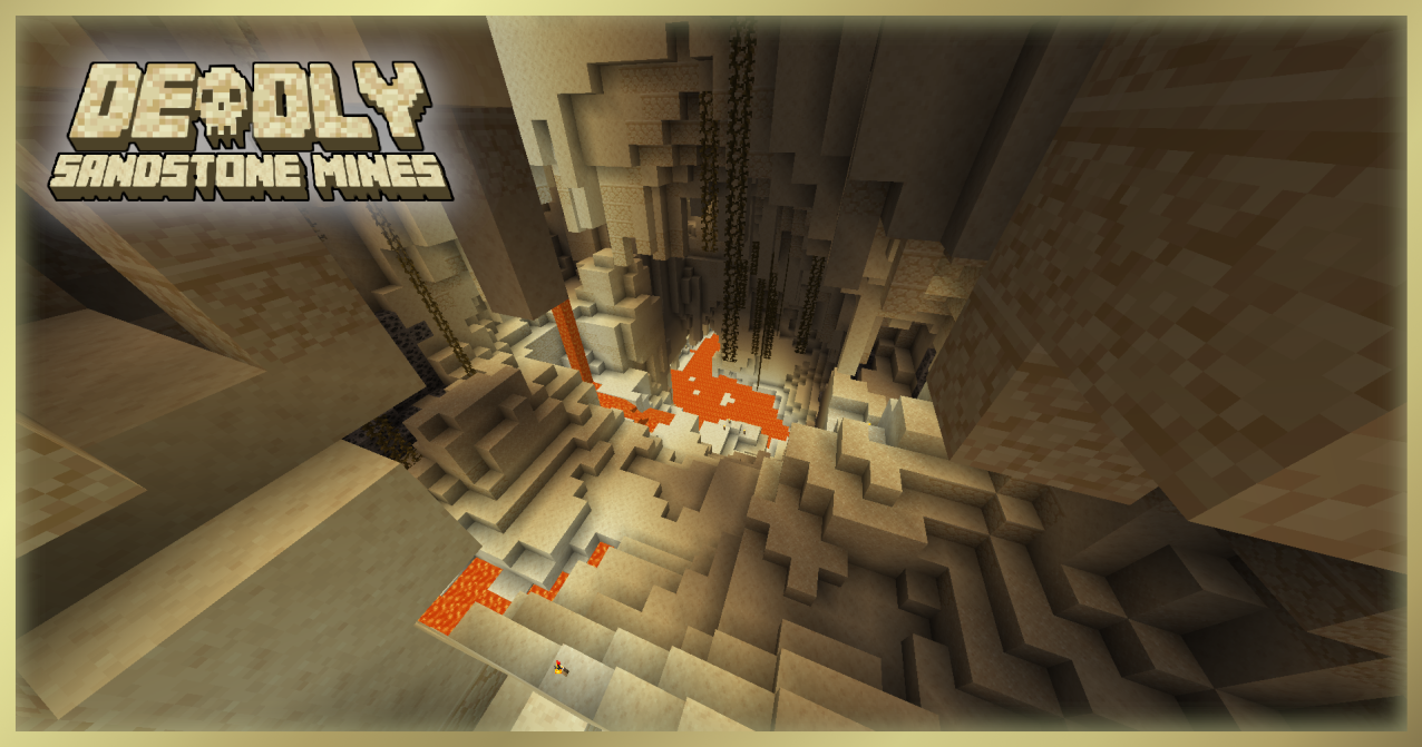 Herunterladen Deadly Sandstone Mines 1.0 zum Minecraft 1.20.1