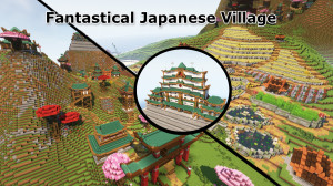 Herunterladen Mystical Wonders of a Japanese Village 1.0 zum Minecraft 1.19