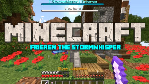Herunterladen Frieren The Stormwhisper 1.0 zum Minecraft 1.19