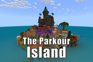 Herunterladen The Parkour Island 1.0 zum Minecraft 1.20.1