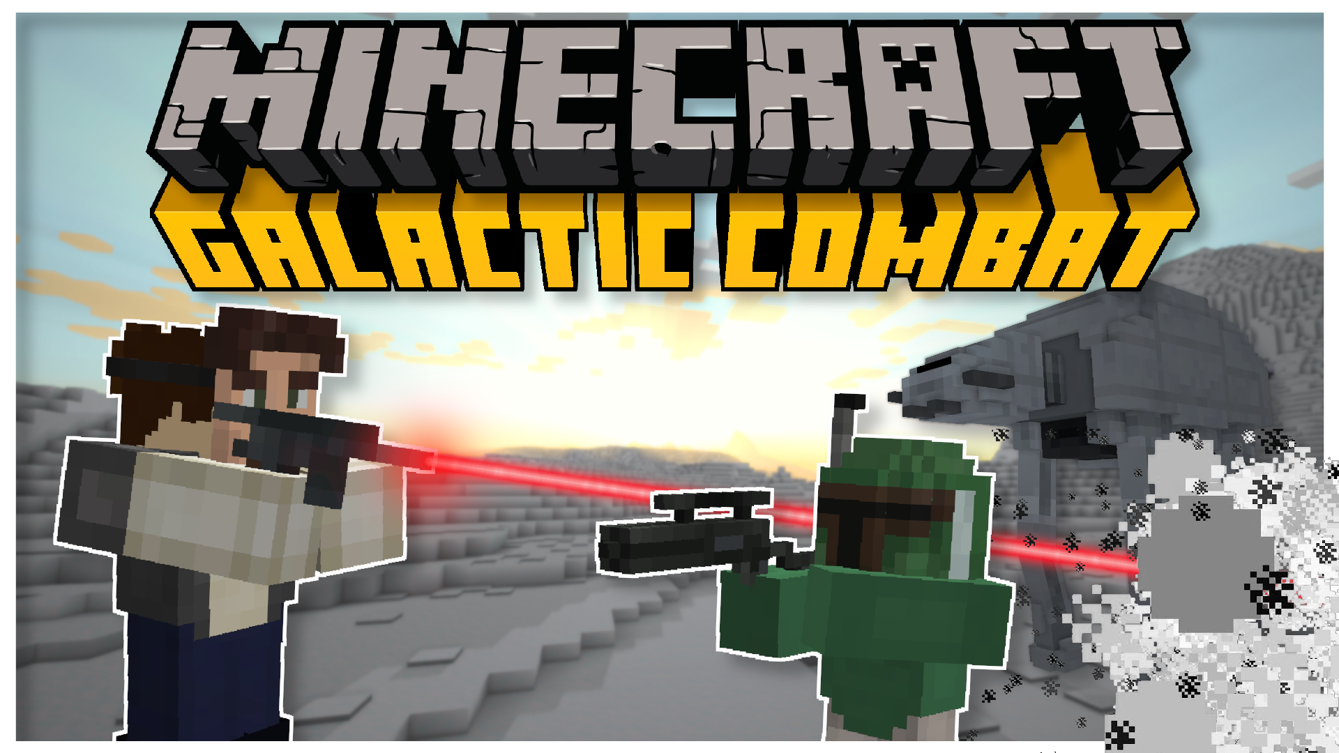 Herunterladen Star Wars: Galactic Combat 1.0 zum Minecraft 1.19.4