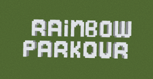 Herunterladen Rainbow Parkour zum Minecraft 1.12.2