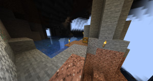 Herunterladen Cave Survival 1.0 zum Minecraft 1.19