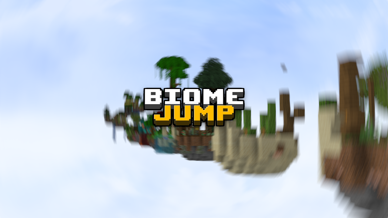 Herunterladen Biome Jump 1.1 zum Minecraft 1.19.3