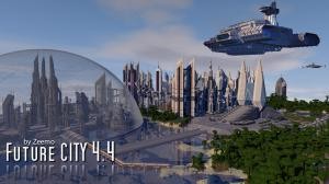 Herunterladen Future City zum Minecraft 1.10.2