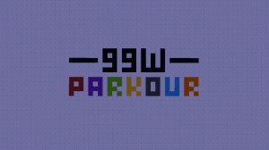 Herunterladen 99w Parkour zum Minecraft 1.13