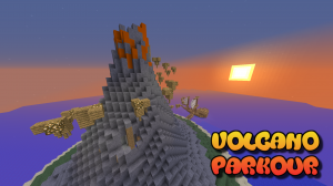 Herunterladen Volcano Parkour zum Minecraft 1.12