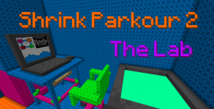 Herunterladen Shrink Parkour 2 zum Minecraft 1.12