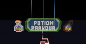 Herunterladen Potion Parkour! zum Minecraft 1.11.2